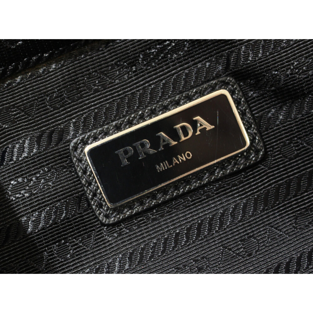 Prada Body Bag Belt Waist Metallic Silver - Picture 6 of 7
